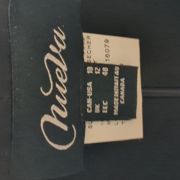 NEW - NUEVA Women's Black Blouse - 10 - Picture 4 of 6